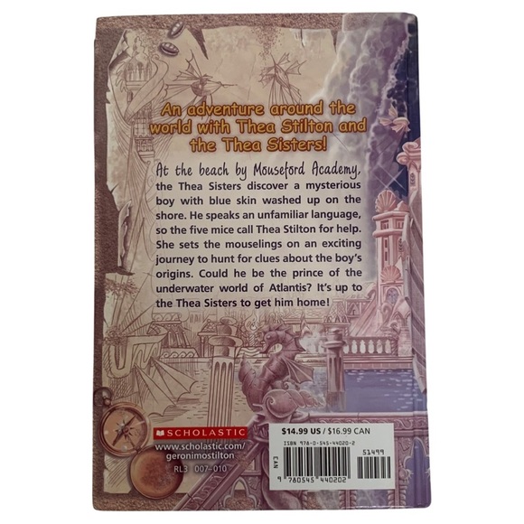 Thea Stilton The Journey to Atlantis Hardcover - Picture 4 of 14